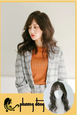 40cm long women wig - 100% real