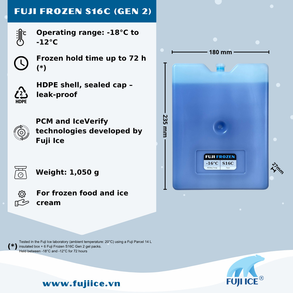 Fuji Frozen S16C Gel Ice Pack