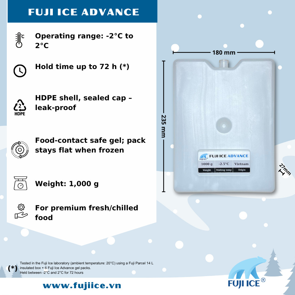 Fuji Ice Advance Gel Ice Pack
