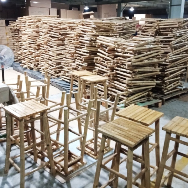 Bamboo chair