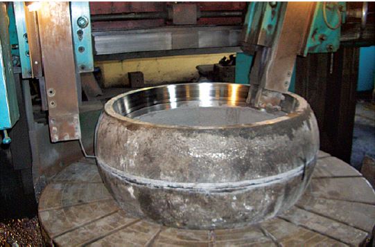 Monolithic roller cover processing