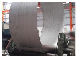 Stainless steel rolling processing