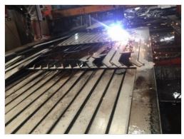 Stainless steel plasma cutting