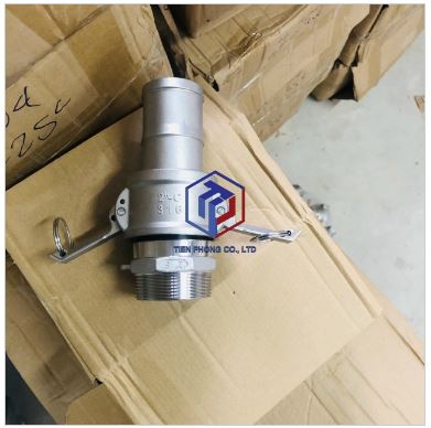 C-type stainless steel quick coupling