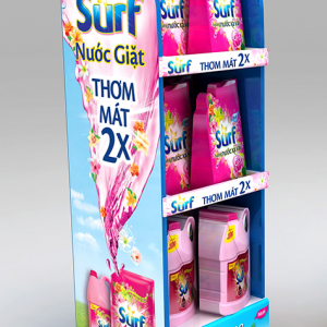 Surft display shelf