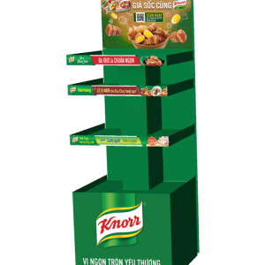 Knor square display shelf