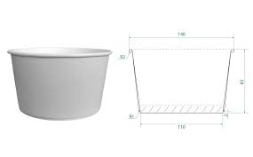 10oz paper bowl