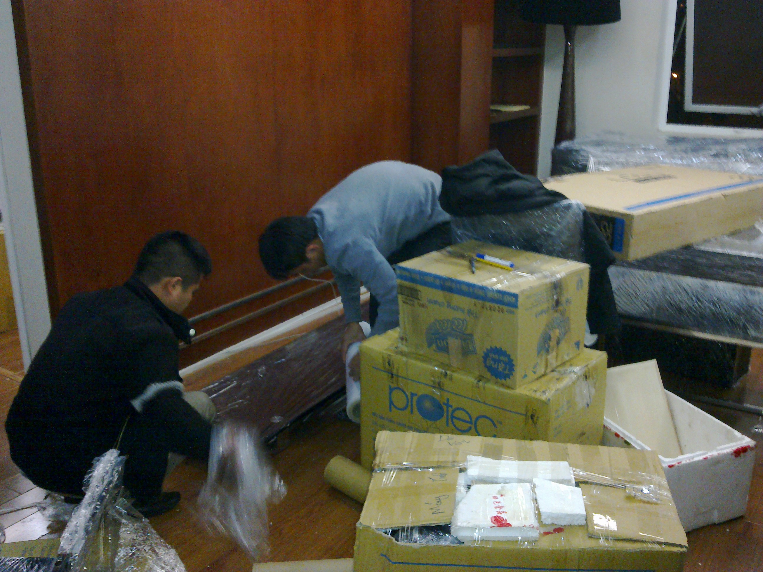 Household goods - appliances transport