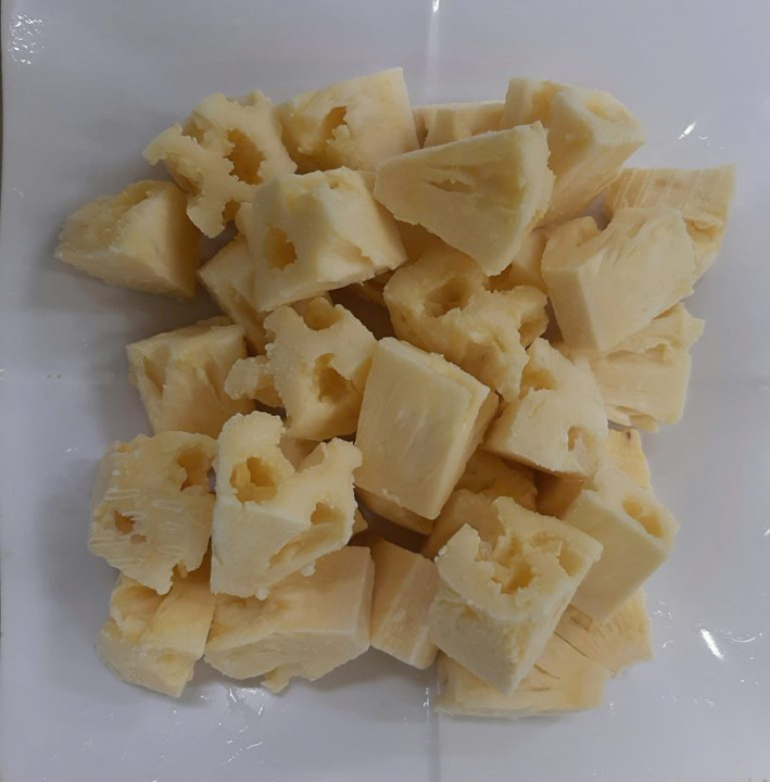 Frozen pineapple