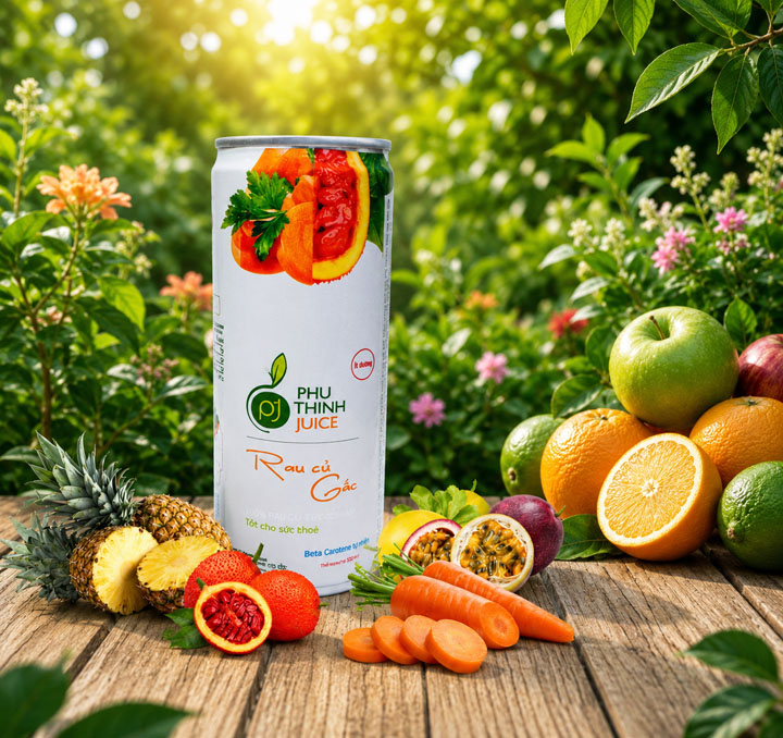 Gac Fruit and vegetable juice