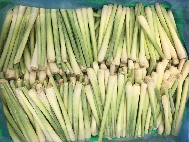 Frozen lemongrass
