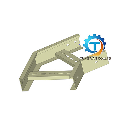 45-Degree Horizontal Cable Ladder Bend
