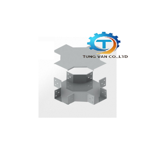 Four-Way Cable Tray Junction