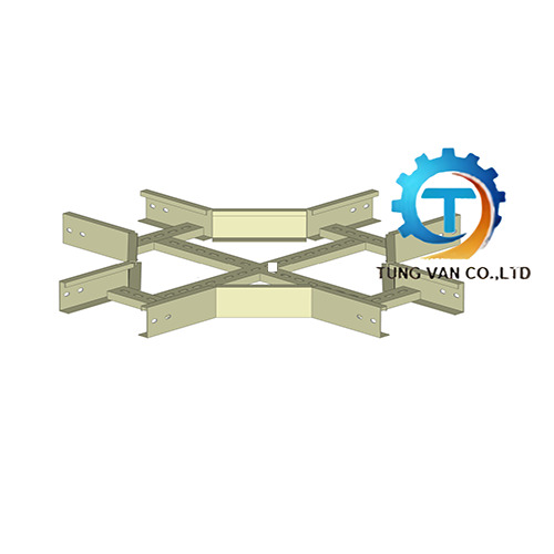 Cross-Shaped Cable Ladder Junction