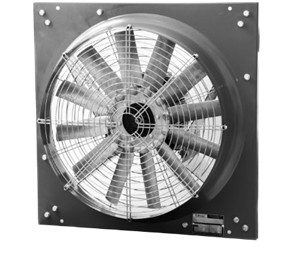 Axial wall fan