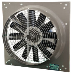 High capacity explosion proof wall fan
