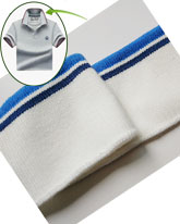Flat Knit Rib fabric