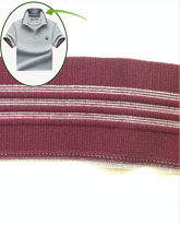 Flat Knit Rib fabric