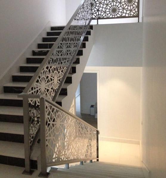 Laser cutting for staircases