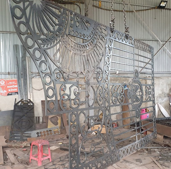 Construction at the workshop