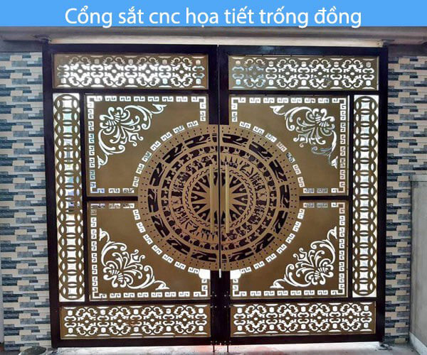 Laser cutting for iron gates