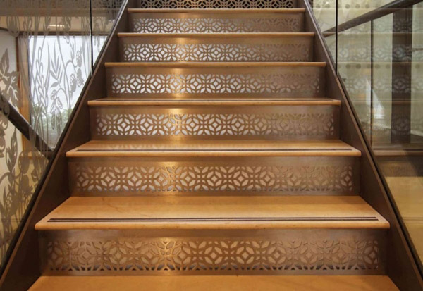 Laser cutting for staircases