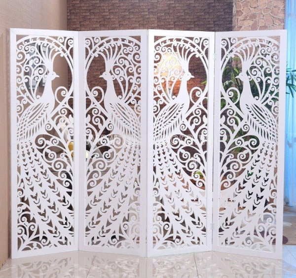 CNC pattern cutting for partitions