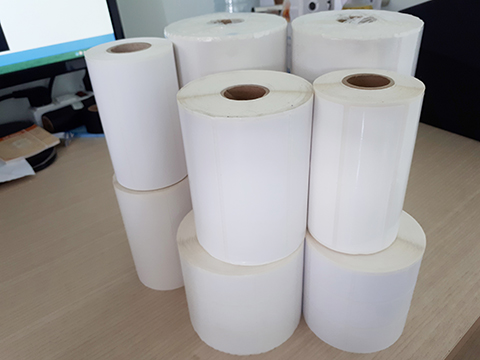 Decal roll printing