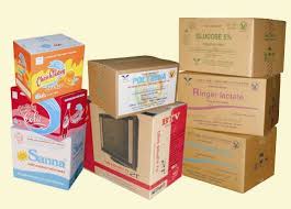Cardboard packaging printing