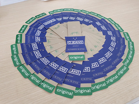 Hangtag printing