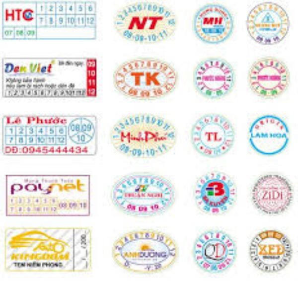 Warranty stamp printing
