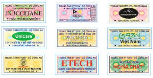Anti-counterfeit stamp printing