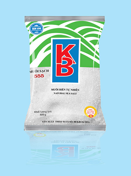 Clean granular salt 555 (500g bag)