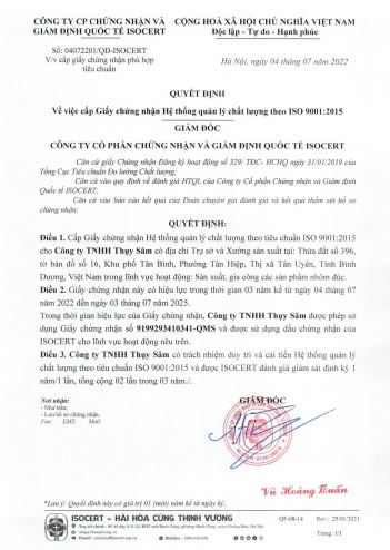ISOCERT