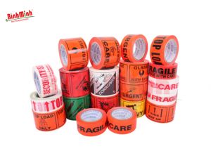 Logo printed tape