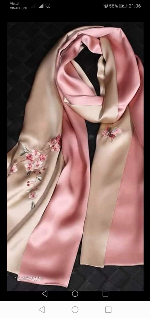 Silk scarf