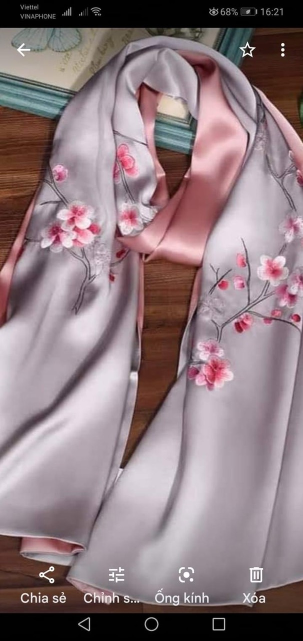 Silk scarf
