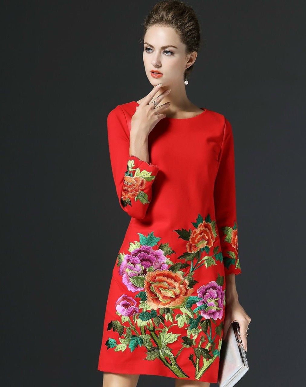 Silk dress