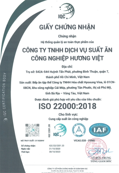 ISO 22000:2018