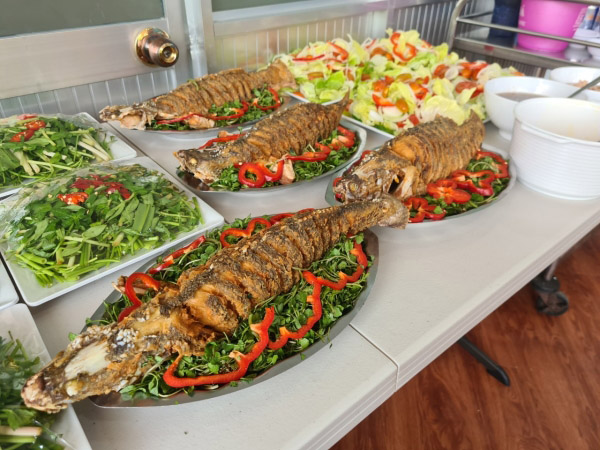 Industrial catering service