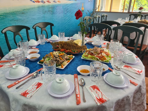 Industrial catering service
