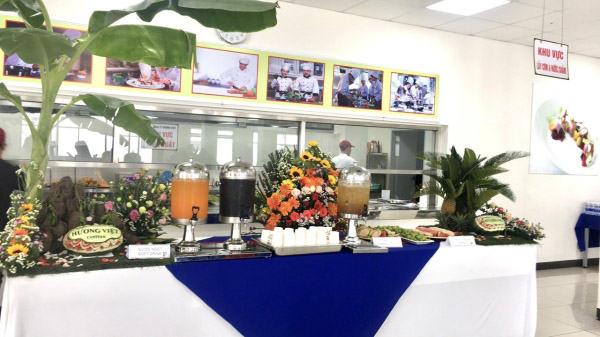 Industrial catering service