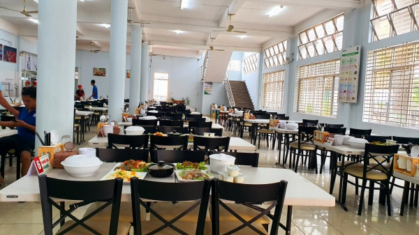 Industrial catering service