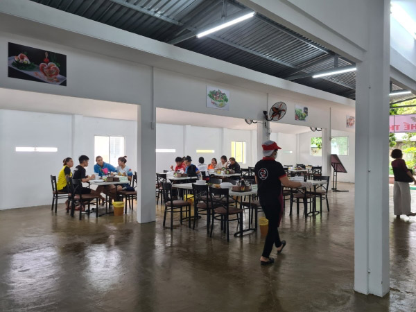 Industrial catering service