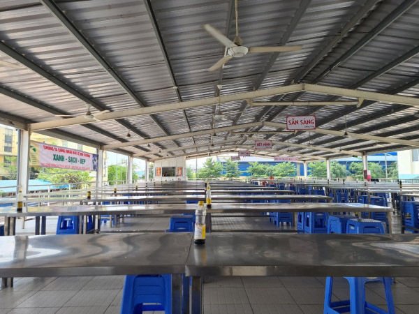 Industrial catering service