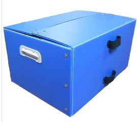 PP corrugated box with handles