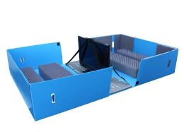 PP corrugated box for LCD panel