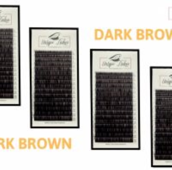 Brown lashes