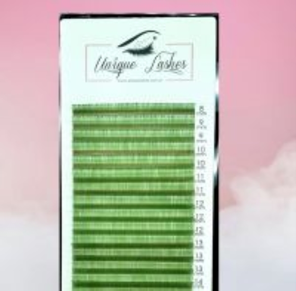 Green lashes