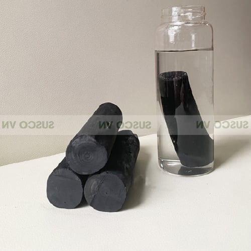 White charcoal for water filter